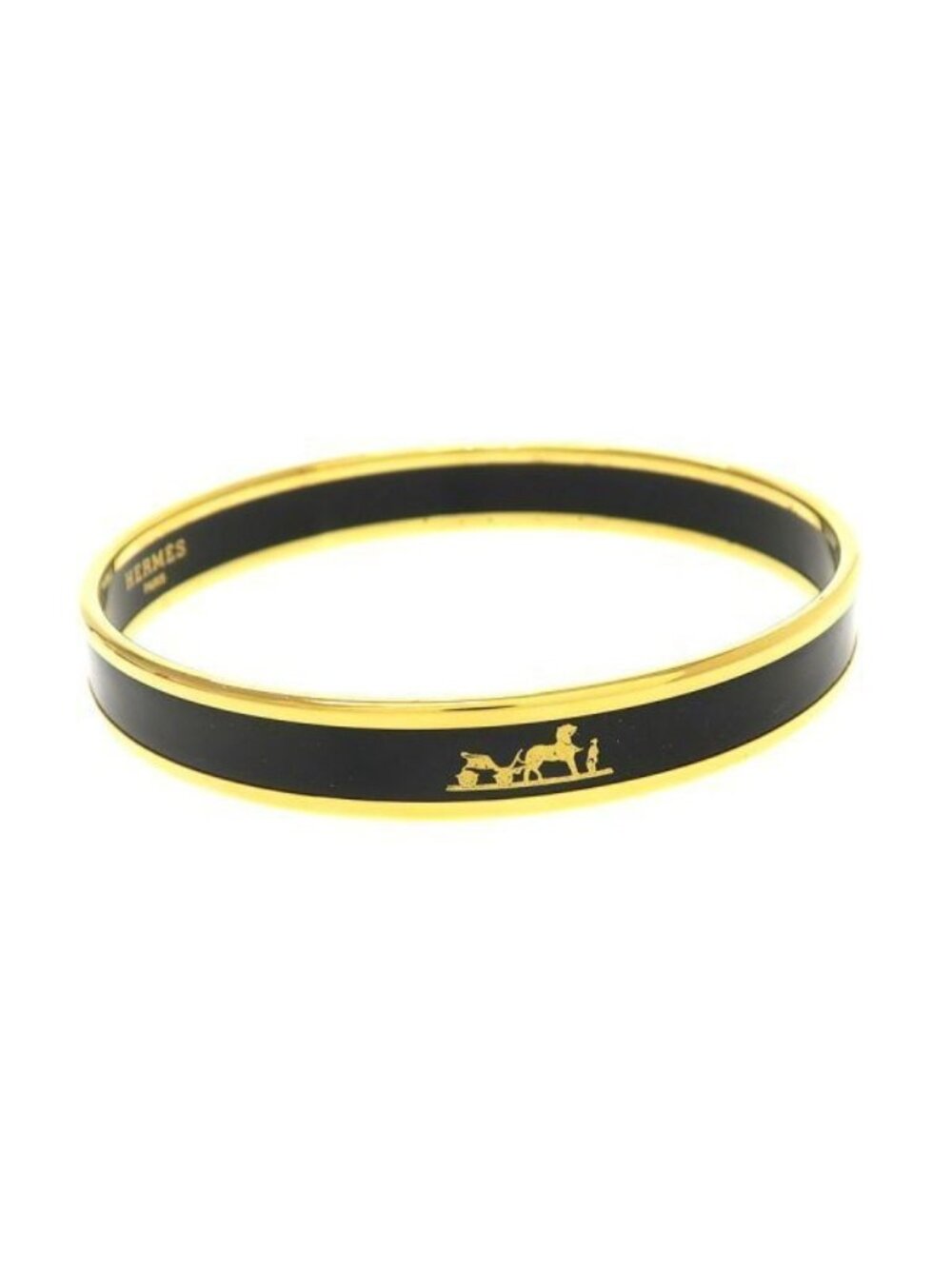 Hermes Enamel Bangle Bracelet